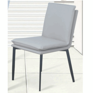 G604-3 Y2438米白餐椅