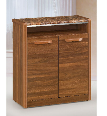 G651-1 H01石紋雙門鞋櫃⊙附8片小隔板、