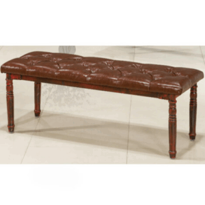 H430-3 T-1仿古長凳 棕紅