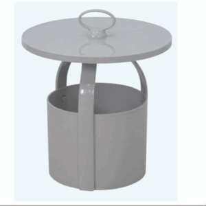 G601-5 223小圓几 灰色PP塑膠