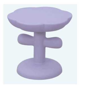 G601-7 383雲朵小邊几   紫色PP塑膠