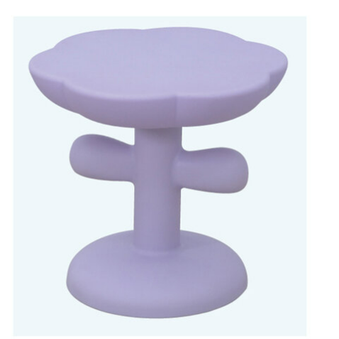 G601-7 383雲朵小邊几   紫色PP塑膠