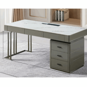 G642-2 868書桌 ⊙電線孔、 岩板、 烤漆、