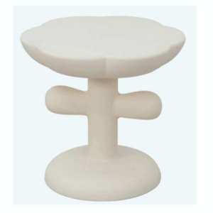 G601-8 383雲朵小邊几   白色PP塑膠