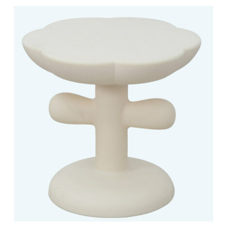 G601-8 383雲朵小邊几   白色PP塑膠