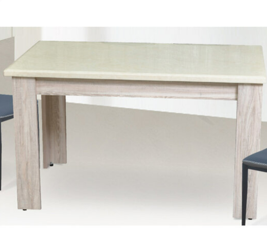 G611-4 B23雲彩餐桌 雪花石面