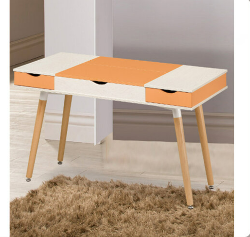 G644-3 C-02書桌 橘色