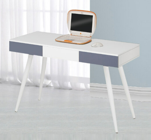 G645-3 6006天空藍書桌 2抽、MDF