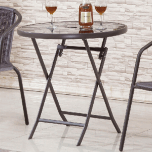 G637-4 YF-152桌 8mm玻璃(可折疊)