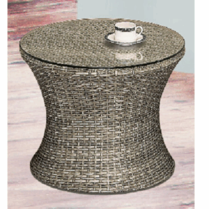 G638-5 299籐休閒小茶几 含玻璃8mm