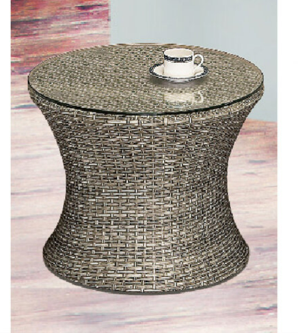 G638-5 299籐休閒小茶几 含玻璃8mm