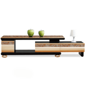 H450-2 K1920彩金電視櫃 5mm強化玻璃、