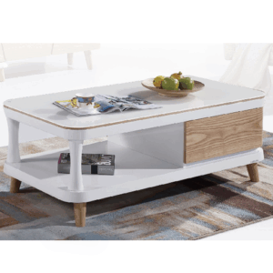 H452-1 2C78-1a美樂大几 ☉雙抽屜、 5mm強化玻璃、