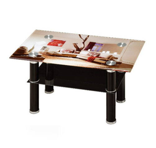 H457-1 B-1小沙發大几10mm膠合玻璃、