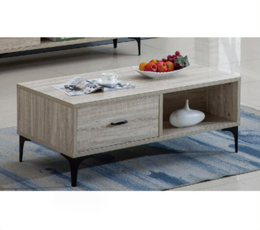 H444-4 Y1905-1 大茶几 雅士白 加石面