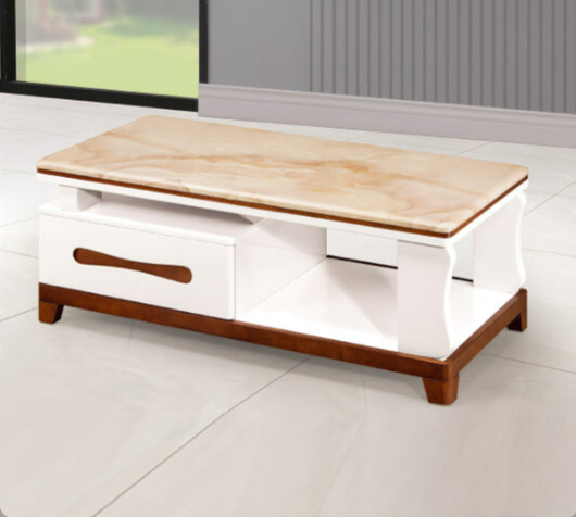 H453-2 簡尚大茶几 ☉雙抽屜