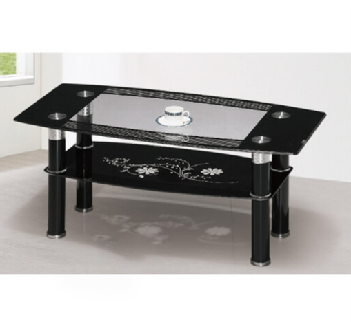 H458-2 A-55嘉蒂大茶几 10mm強化玻璃、