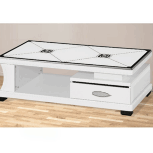 H452-3 309凱拉大茶几 ☉雙抽屜、 8mm強化玻璃、