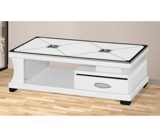 H452-3 309凱拉大茶几 ☉雙抽屜、 8mm強化玻璃、