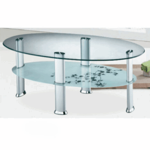 H459-3 A226大茶几 面8mm強化玻璃 底5mm強化玻璃