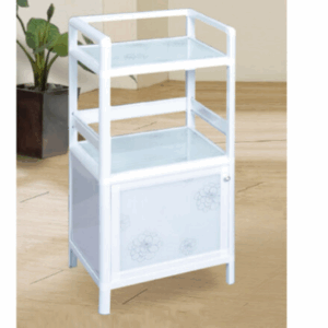 H482-1 閃銀花單門活動櫃