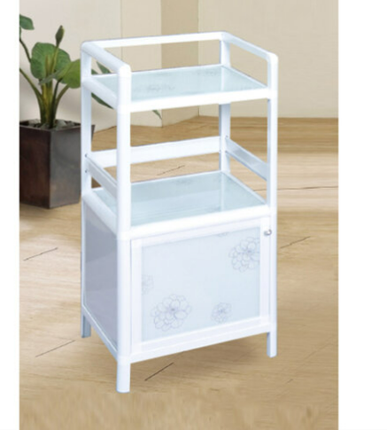 H482-1 閃銀花單門活動櫃