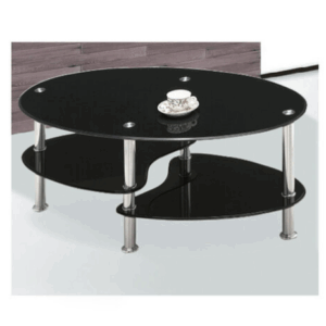 H459-4 A63大茶几 上下8mm強化玻璃