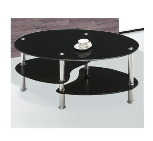 H459-4 A63大茶几 上下8mm強化玻璃