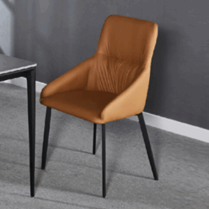 H470-2 809傑納森餐椅 焦糖色 皮