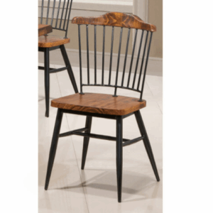 H477-2 鋼筋實木餐椅