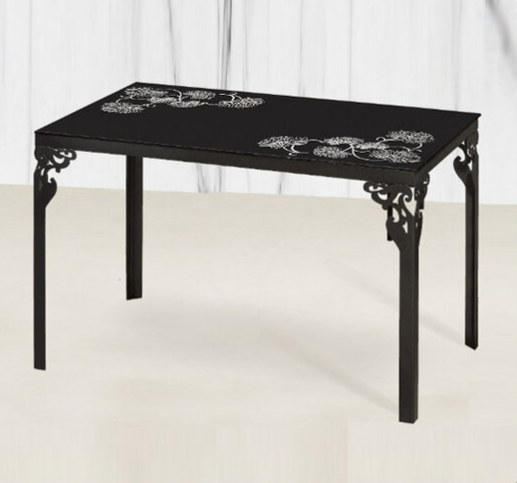 H479-2 A102蜜卡黑餐桌