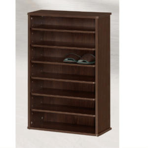 H487-2 X01胡桃大鞋櫃 1.5公分厚板、 耐磨表面、