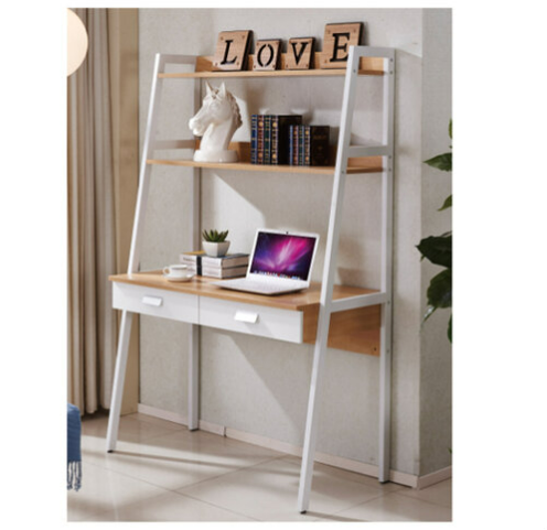 H492-1 8836影木色三層書桌