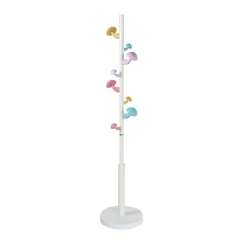 H498-1 381香菇造型衣架 白