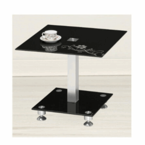 H460-6 K55-1小方几 上5mm強化玻璃 下10mm強化玻璃