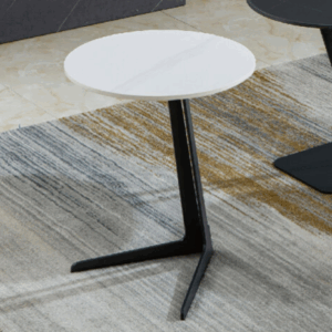 H464-4 V型小圓几  岩板