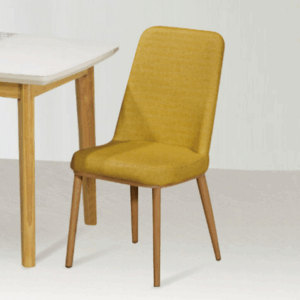 H474-3 DC-1100 F12草綠皮餐椅