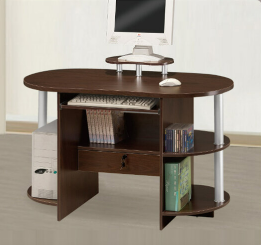 H491-2 M618電腦桌 胡桃色