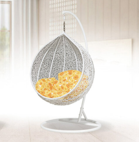 H495-2 842白籐吊籃 PVC仿藤、吊籃椅墊均隨機附贈