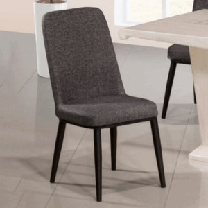 H473-5 DC-1100 F15黑餐椅 皮