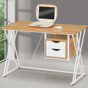 H489-3 1510淺胡桃電腦桌 耐磨板