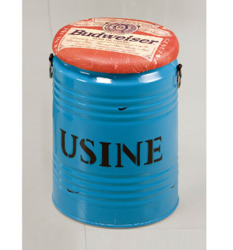 H479-5 造型油桶椅 藍