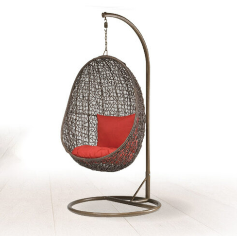 H495-6 H067咖色吊籃 含墊