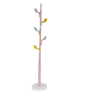H498-6 377樹葉造型衣架 粉