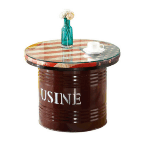 H479-9 國旗油桶休閒桌