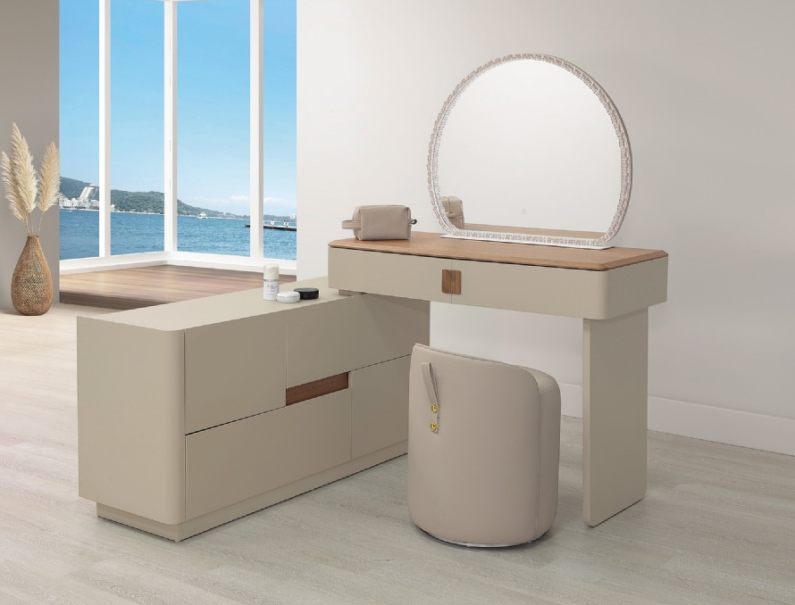 A19-04 迪安娜3.3尺伸縮鏡台 含椅