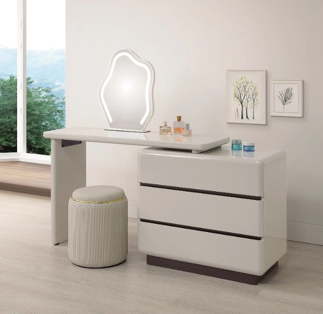 A21-02 艾妮4尺伸縮鏡台組 含椅 左右自由擺放