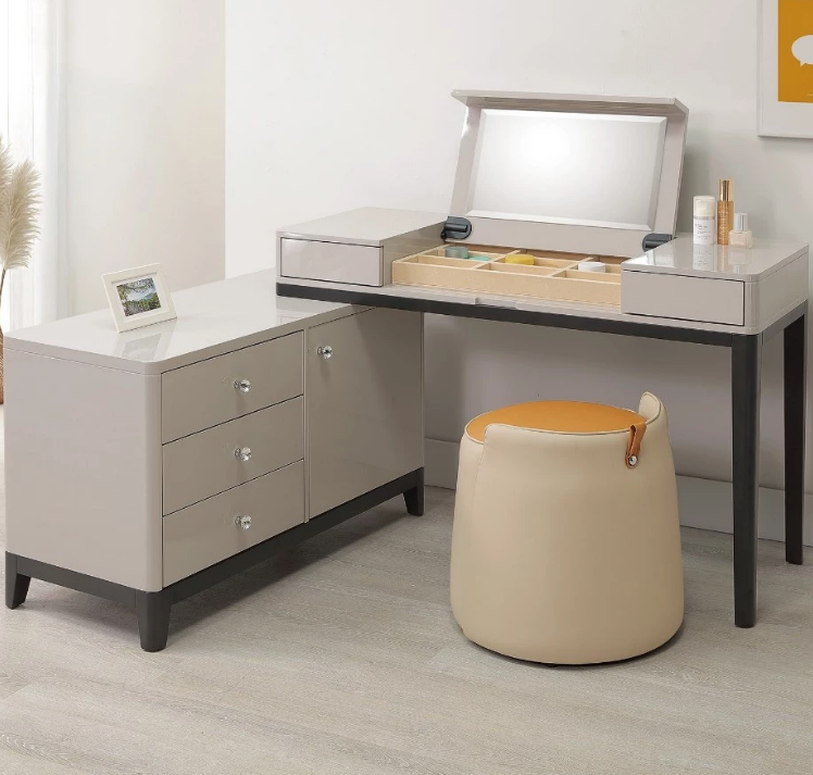 A23-01 麥德琳4尺伸縮鏡台 不含椅 可自由擺放