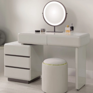 A22-04 伊芙3.3尺伸縮鏡台 含椅 左右自由擺放