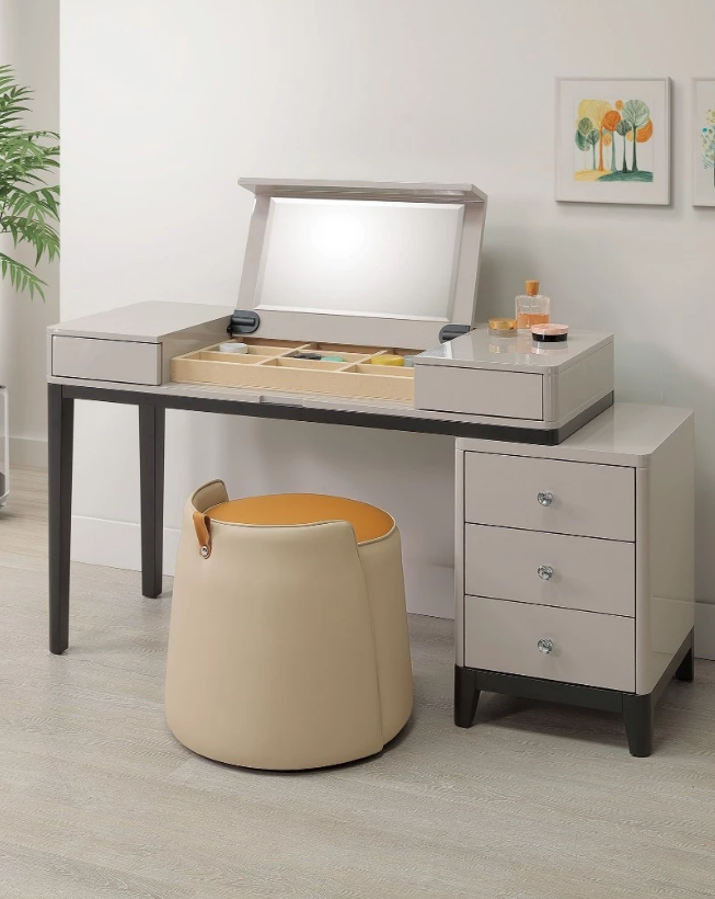 A23-02 麥德爾4尺伸縮鏡台組 不含椅 左右自由擺放